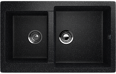Кухонная мойка Ulgran Classic U-505-308 77 см черный