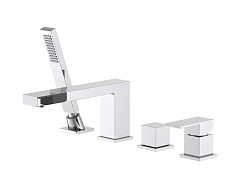 Смеситель на борт ванны Aquatek Либра AQ1648CR хром