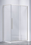 Душевой уголок Vincea Слим-Н (Slim-N) VSR-4SN8013CLBN 130x80 брашированный никель, прозрачное