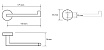 Держатель туалетной бумаги Bemeta Graphit R 156212032 матовый графит
