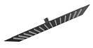 Верхний душ AQUAme Savona AQM8608MB черный матовый