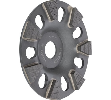 Чашка алмазная DGS-W 125D-22.23H "Angle Row" Elsilber EL-RY125AR