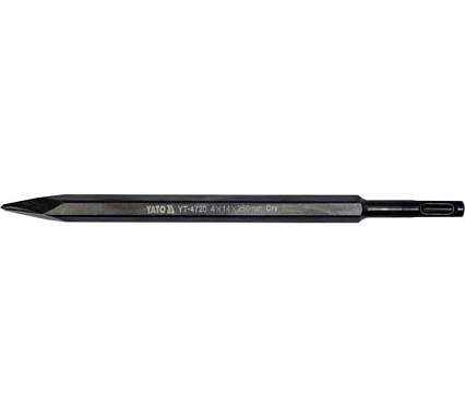 Зубило пикообразное (250 мм; SDS-plus) Yato YT-4720
