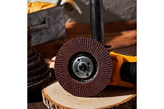Круг лепестковый торцевой P120, 125x22.2 мм Kranz KR-90-0017