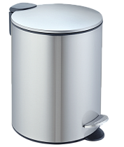 Ведро WeltWasser WW BETTA MT 5L матовая сталь 10000013382