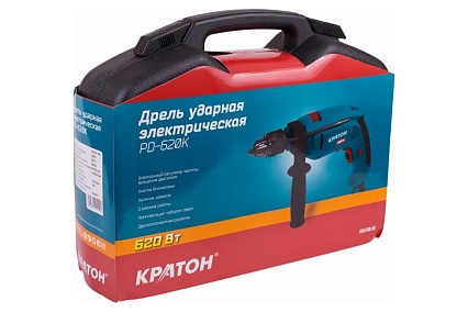 Дрель Кратон PD-620К 3 02 01 009