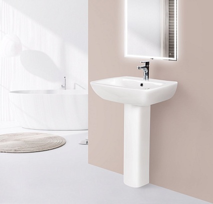 Раковина BelBagno Lago BB128L 57 см