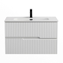 Тумба с раковиной Cezares Duet-N 90 см Bianco Lucido