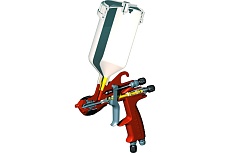 Краскораспылитель с новым клапаном Sagola 3300 GTO 1.40, EVO 10142309