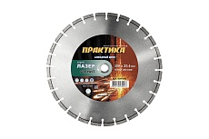 Диск алмазный сегментный Лазер-20 по граниту (350х25.4 мм) Практика 030-016