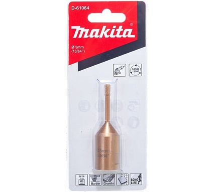 Коронка алмазная (5 мм; M14x2) Makita D-61064