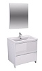 Мебель для ванной Velvex Klaufs 90 см напольная, 2 ящика