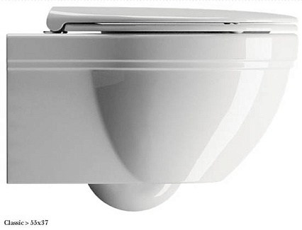 Подвесной унитаз GSI Classic 8712FR211 с креплением
