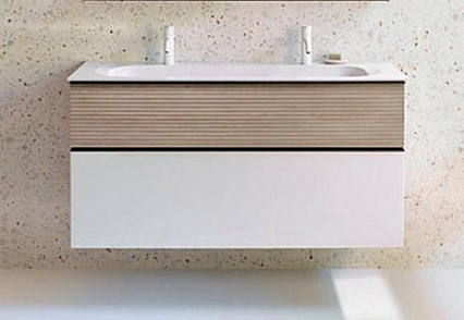 Тумба с раковиной Burgbad Fiumo 122 см