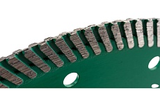 Диcк алмазный отрезной турбо по граниту Grand hot press (230х22.23 мм) TRIO-DIAMOND GRT736