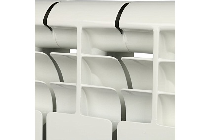 Алюминиевый радиатор Rommer Profi 350 AL350-80-80-080 12 секций RAL9016 86624