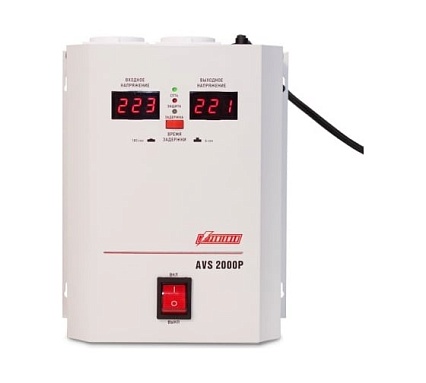Настенный стабилизатор Powerman 1ф 2 кВА AVS 2000 P 6049486