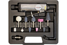 Бормашина пневматическая прямая Byemax в наборе с шарошками BM-512K