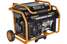 Генератор Carver PPG-10000ЕM бензин LT-192FA, 7,0/7,5кВт, 220В, бак 33 л,электростартер, колеса, медь 01.020.00031