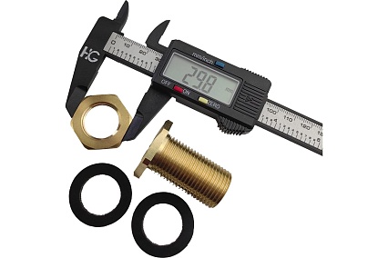 Штуцер для врезки в бочку 1/2" НР HG 1896103