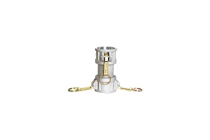 Камлок TITAN LOCK типа DD (переходник розетка 1,5" х розетка 1,5"), алюминий, TL150DDAL