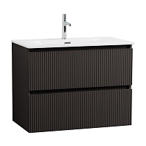 Мебель для ванной BelBagno Uno 90 см Темно-серый матовый