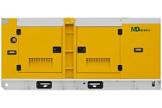 Резервный дизельный генератор MDiesel МД АД-100С-Т400-1РКМ29 в шумозащитном кожухе 038245