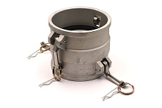 Камлок переходной алюминиевый HIMPT DD-400 (МАМА 100мм + МАМА 100мм) 4&quot; х 4&quot; 00-00012307