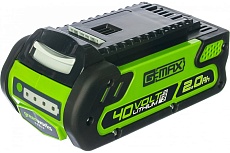 Аккумулятор (2 А*ч; 40 В) G40B2 GreenWorks 29717