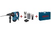 Перфоратор Bosch GBH 3-28 DFR Professional + набор оснастки 061124A002