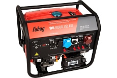 Бензиновая электростанция с электростартером и одинаковой выходной мощностью Fubag BS 8500 XD ES 838255