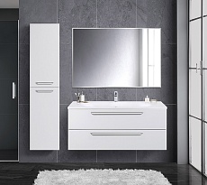 Мебель для ванной Cezares Eco 120 см Bianco Lucido