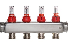 Коллектор ColSys p878 4 выхода из нержавеющей стали с расходомерами P187811504