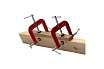 Струбцина WOODWORK трехсторонняя, 63.5 мм, усилие прижима 150 кг 4631169267278 EGC-6363