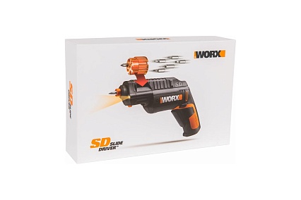 Аккумуляторная отвертка Worx SD Slide Driver, 4 В WX254.4