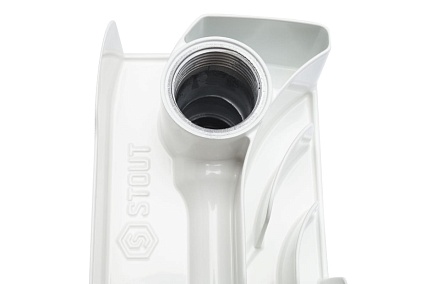 Биметаллический радиатор STOUT Space 500 5 секций боковое подключение SRB-0310-050005