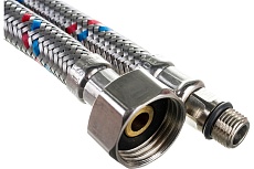 Гибкая подводка для смесителей ELKA 1/2&quot;хМ10х60 см пара - длинный и короткий хвостовик ИС.100304
