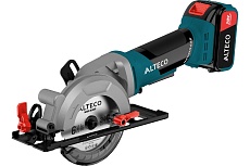 Бесщеточная аккумуляторная мини циркулярная пила Alteco CMCSB 20115 Li BL 36997