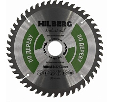 Диск пильный Industrial Дерево (200x32/30 мм; 48Т) Hilberg HW204
