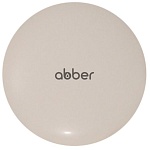 Накладка на донный клапан Abber AC0014MBE керамика, матовый светло-бежевый