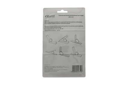 Угольник магнитный универсальный для сварки вес до 25 кг Sturm 6014-4-25