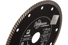 Диск алмазный отрезной Турбо ультратонкий Grand hot press (150х22.23 мм) TRIO-DIAMOND GTT703