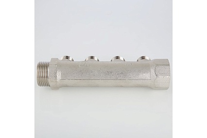 Коллектор Valtec 3/4", 4 выхода х 1/2" нар. VTc.500.N.0504