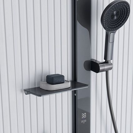 Душевая стойка Black&White Gravity GH-9005 термостат