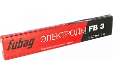 Электрод сварочный с рутиловым покрытием FB 3 (2.5 мм; 1 кг) Fubag 38604