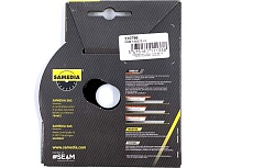 Диск алмазный вакуумной спайки MASTER UVM 125x22.23 мм, 10 сегментов SAMEDIA 310796