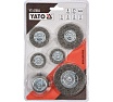 Набор щеток-крацовок 6 шт Yato YT-47593