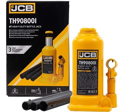 Бутылочный домкрат JCB 8 т, TH908001(58024) JCB-TH908001(58024)