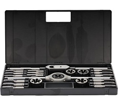 Резьбонарезной набор Bucovice Tools M 2-II, 23 предмета, M12-M20, в пластиковом кейсе 310200