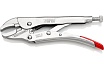 Ручной зажим Knipex круг 30 мм, квадрат 20 мм,под ключ 30 мм,штрихкод на ручках KN-4104180EAN